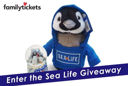 WIN fantastic gifts in the Family Tickets Sea Life Giveaway!