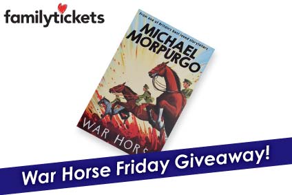 Win a new copy of the War Horse novel in the our Friday Giveaway!