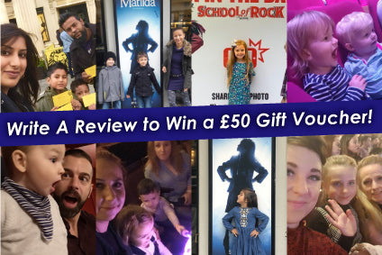 Write A Review to Win a £50 Gift Voucher!