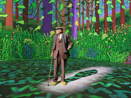David Hockney: Bigger & Closer (not smaller & further away)