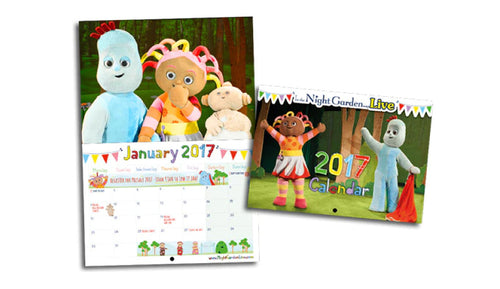 In the Night Garden Live 2017 Calendar