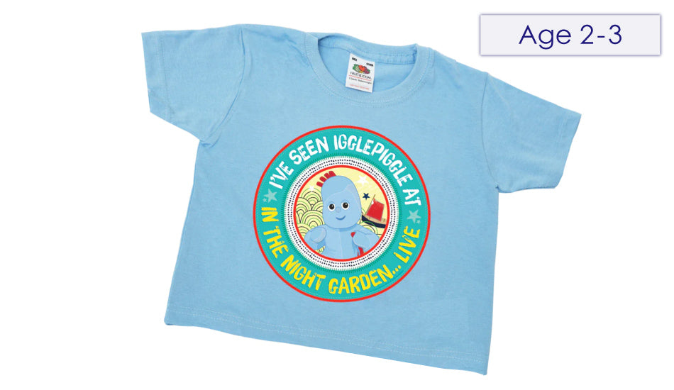 Igglepiggle Souvenir T-Shirt (Age 2-3) 2015 Design