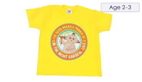 Makka Pakka Souvenir T-Shirt (Age 2-3) 2015 Design